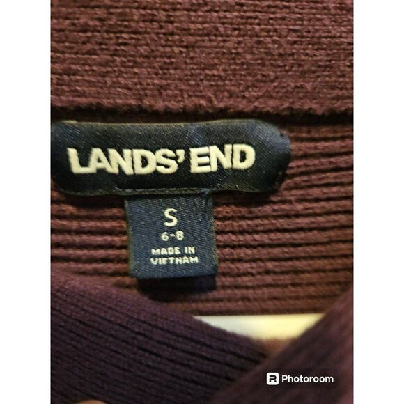 LANDS END WOMENS TURTLE NECK SWEATER SZ SMALL - Picture 2 of 4